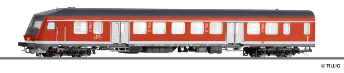 Tillig 12654 - TT - Steuerwagen 2. Kl., DB AG, Ep. V - DC-Digital